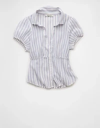 Chemise boutonnée à manches courtes AE