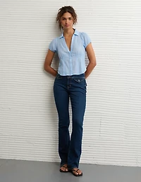 AE Short-Sleeve Button-Up Shirt