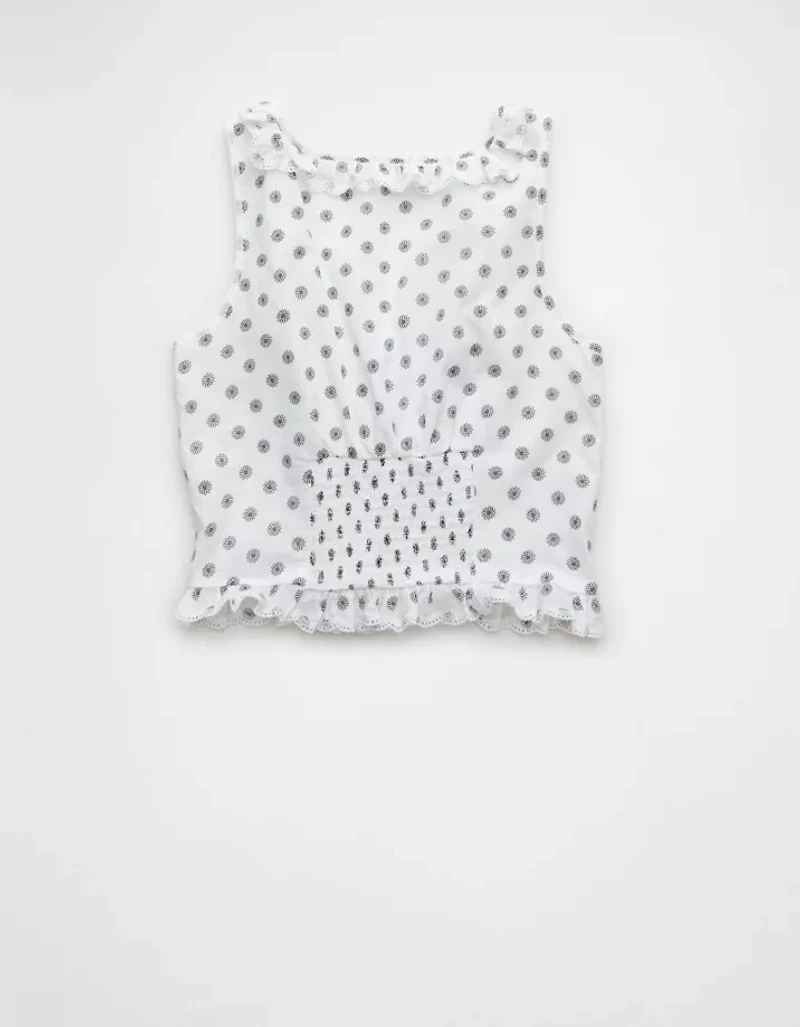AE x The Summer I Turned Pretty Ruffle Corset Tank Top