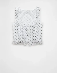 AE x The Summer I Turned Pretty Ruffle Corset Tank Top