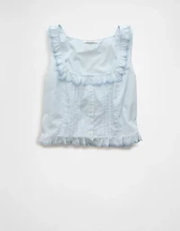 Débardeur corset à volant The Summer I Turned Pretty x AE