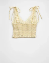 AE Tie Shoulder Corset Tank Top