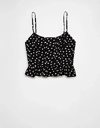 AE Polka Dot Corset Tank Top
