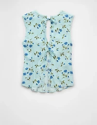 AE Tie Back V-Neck Shirt