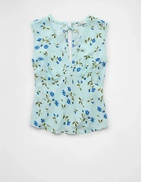 AE Tie Back V-Neck Shirt
