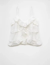 AE V-Neck Ruffle Cami
