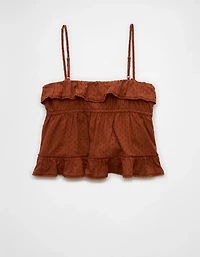AE V-Neck Ruffle Cami