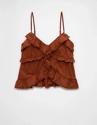 AE V-Neck Ruffle Cami