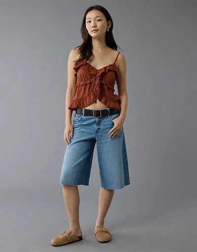 AE V-Neck Ruffle Cami