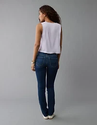 AE V-Neck Satin Slip Tank Top