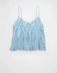 AE Tie Front Flyaway Cami