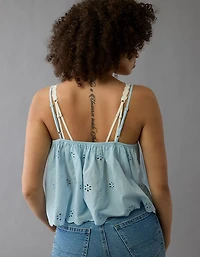 AE Tie Front Flyaway Cami