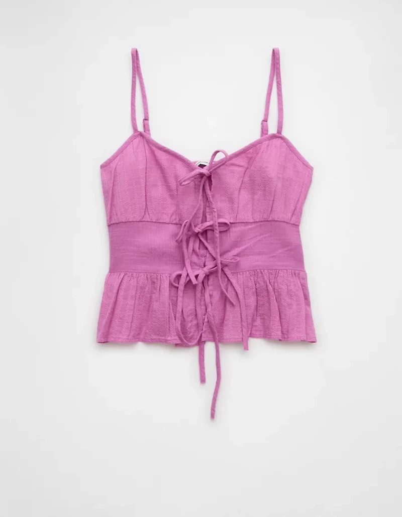 AE Tie Front Cami