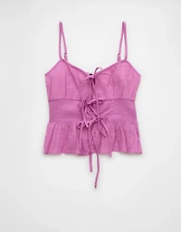 AE Tie Front Cami