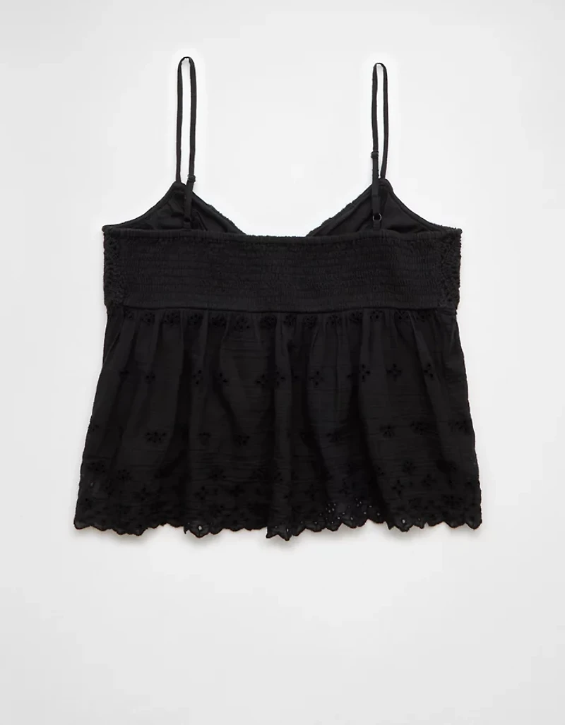 AE Crochet Eyelet Cami