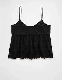 AE Crochet Eyelet Cami