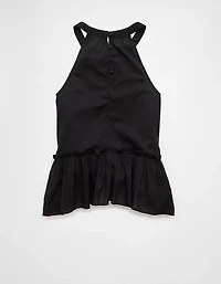 AE Embroidered Halter Tank Top