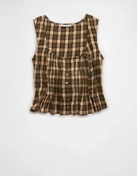 Débardeur corset plissé AE