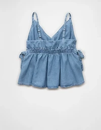 Débardeur nuisette en denim AE
