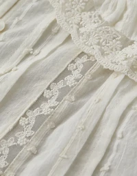 AE Ruffle Lace Blouse