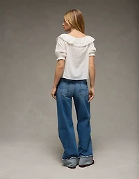 AE Ruffle Lace Blouse