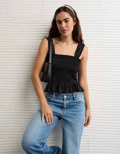 Débardeur à smocks AE