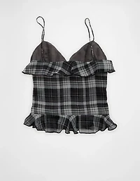AE Ruffled Chiffon Cami Top