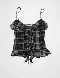 AE Ruffled Chiffon Cami Top