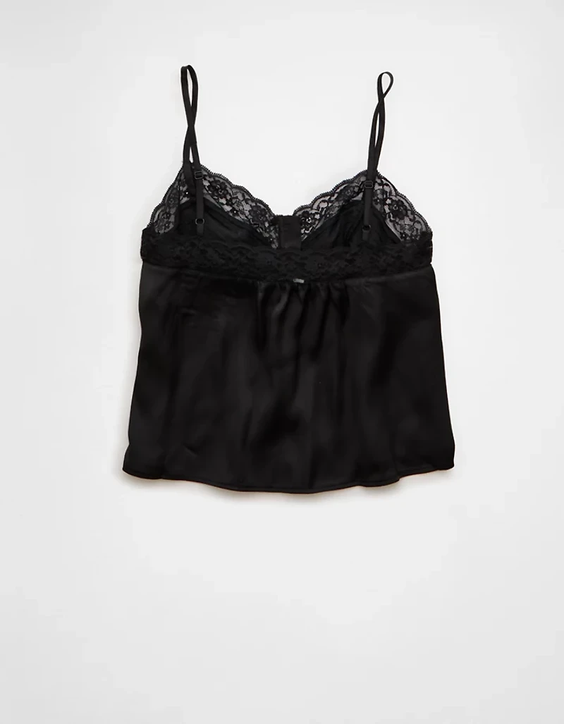 AE Pintuck Satin Cami Top