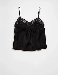 AE Pintuck Satin Cami Top