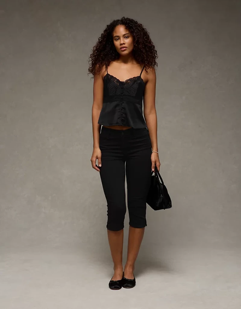 AE Pintuck Satin Cami Top