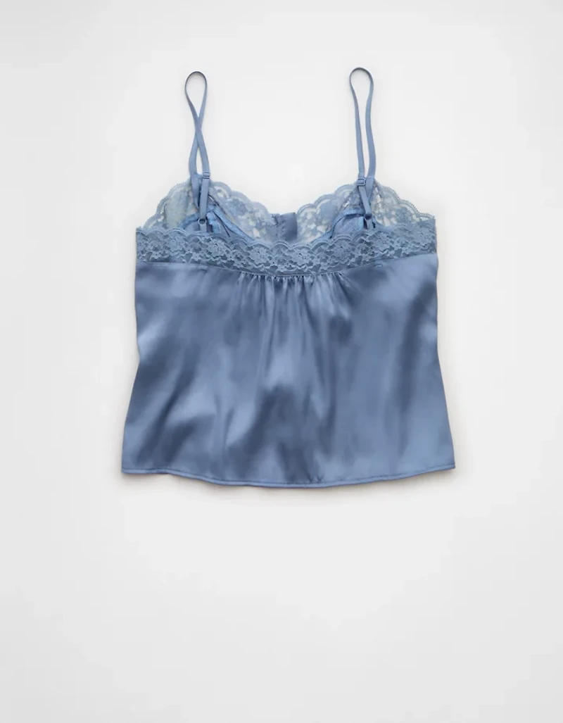 AE Pintuck Satin Cami Top