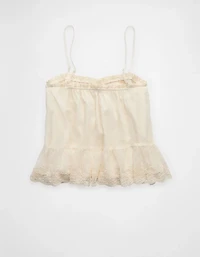 Camisole à volants en maille AE