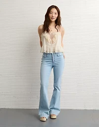 Camisole à volants en maille AE
