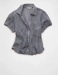 AE Short-Sleeve Button-Up Shirt