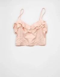 AE Ruffled Crop Top