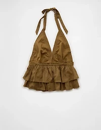 AE Lace Halter Tank Top