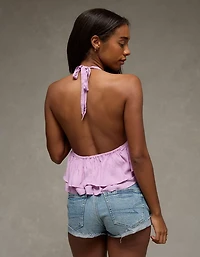 AE Lace Halter Tank Top