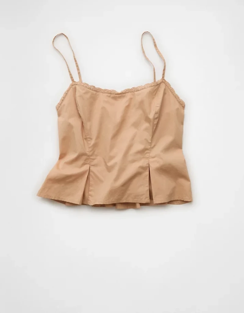 Haut de style corset à encolure dégagée AE