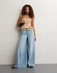 Haut de style corset à encolure dégagée AE