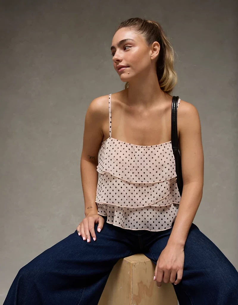 AE Tiered Ruffle Cami