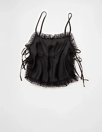 AE Side-Tie Lace Tank Top