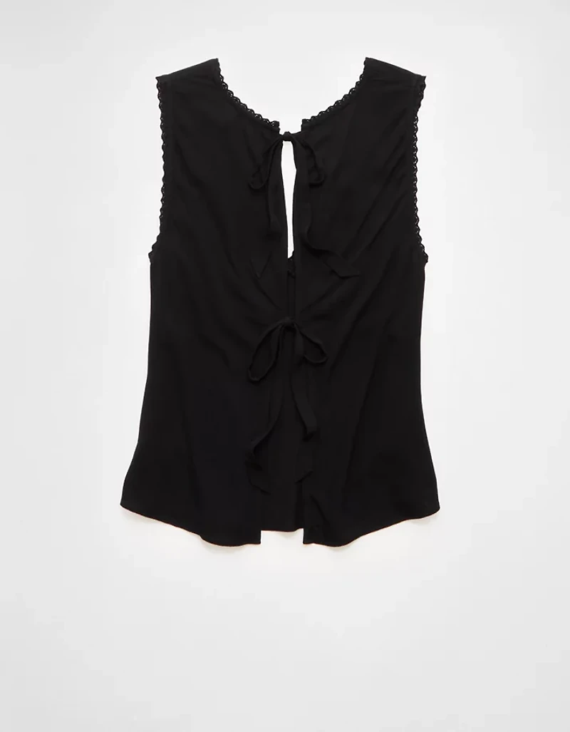 AE V-Neck Tie Back Top