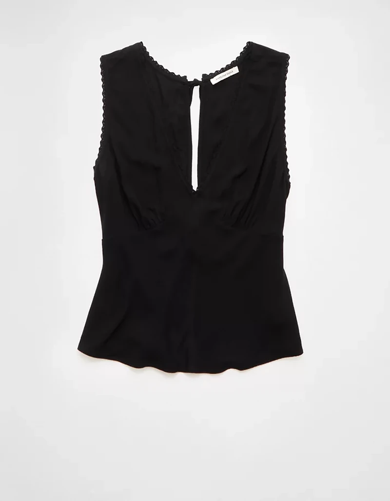 AE V-Neck Tie Back Top