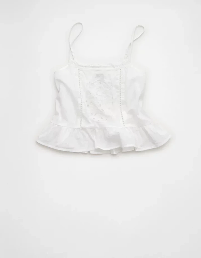 AE Embroidered Lace Cami