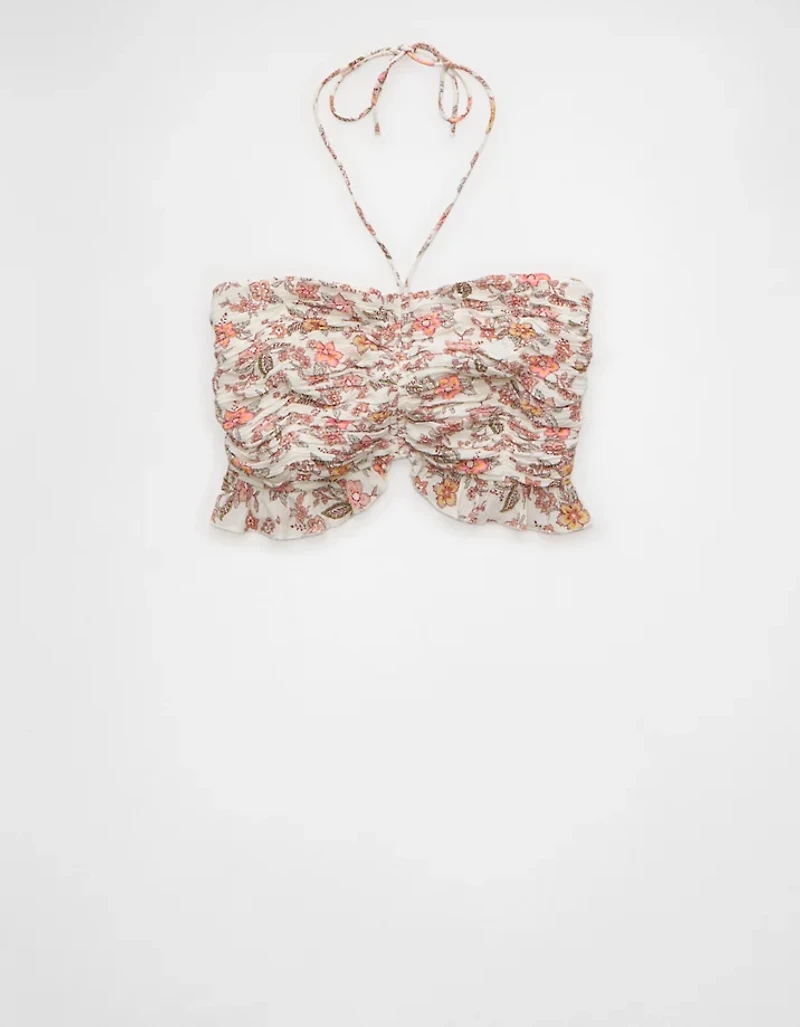 AE Cropped Ruched Cami