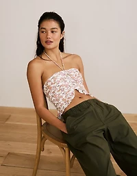AE Cropped Ruched Cami