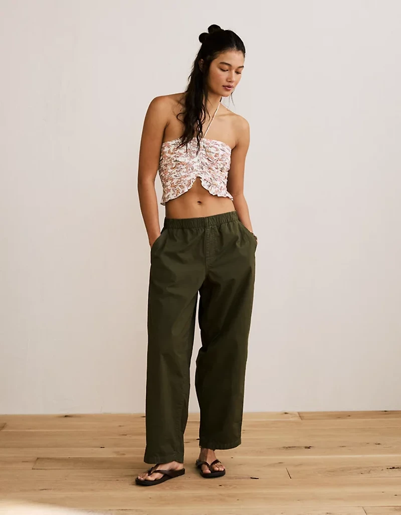 AE Cropped Ruched Cami