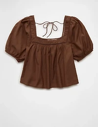 AE Tie-Front Blouse