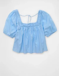 AE Tie-Front Blouse